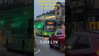 Keighley Buses on Tuesday afternoon 🚌 ￼Keighley ￼ [upl. by Nalim293]