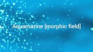 Aquamarine glowing skin antiaging selfassurance morphic field [upl. by Idieh]