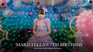 Maristellas 7th Birthday  Same Day Edit Video by Nice Print Photography [upl. by Yllitnahc]