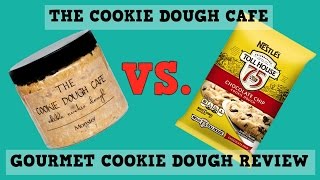 Review  Cookie Dough Cafe vs Toll House Cookie Dough [upl. by Kealey430]