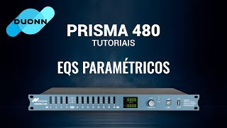 PRISMA 480  TUTORIAIS  EQs PARAMÉTRICOS [upl. by Refinnaj]