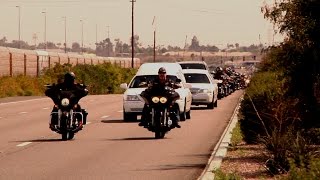 HELLS ANGELS PATRICK EBERHARDTS FINAL RIDE [upl. by Laekcim]