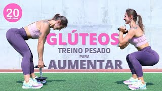 Treino Intenso para Aumentar Glúteos  20 min  em casa [upl. by Evanne]