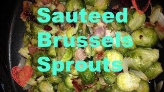 Cooking with Tea Sauteed Brussels Sprouts [upl. by Srini]