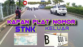 Kapan PLAT NOMOR Dan STNK Motor Baru Keluar  AZZONMOTOVLOG Yamaha motovlog MT15 Newbeat [upl. by Stortz]