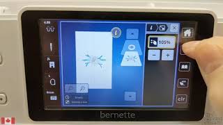 Bernette Embroidery Part 4 Editing Your Designs [upl. by Ehudd401]