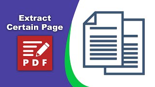 How to extract certain pages from a pdf file in PDF XChange Editor [upl. by Onailil]