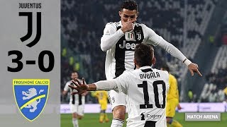 Juventus vs Frosinone 30 All Goals amp Extended Highlights 15022019 HD [upl. by Neeven]