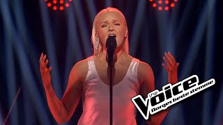 Marie Meyer  Oscar Winning Tears Raye  Live  The Voice Norway 2023 [upl. by Annwahsal]