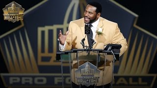 Jerome Bettis 2015 Pro Football Hall of Fame speech [upl. by Schlesinger]