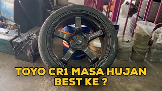 TOYO CR1 WET GRIP MANTAP   REVIEW IKHLAS [upl. by Desimone]