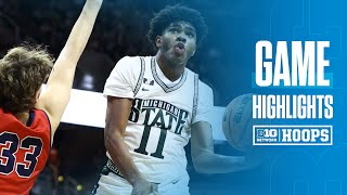 Samford at Michigan State  Highlights  Big Ten Basketball  11192024 [upl. by Cresida365]