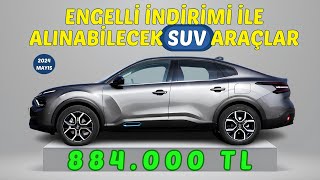 Engelli İndirimi Ötv Muafiyeti ile Alınabilecek Tüm Suv Araçlar [upl. by Arayc]