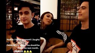 Nadine Lustre Says to James Reids Dad IM NOT PREGNANT [upl. by Yrrum]