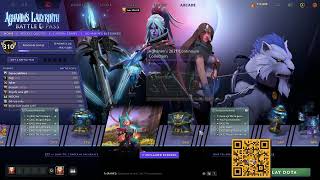 UNLOCKING DREAD RETRIBUTION  DROW RANGER ARCANA  Dota 2 2022 [upl. by Ayahsal]