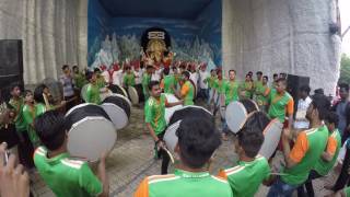 Bappa2016 visarjan Panchsheel Heights Ganesh Utsav Mandal Sai darbar [upl. by Fredericka238]