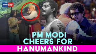 PM Narendra Modi hugs Rapper Hanumankind at Modi and US event  BIG DAWGS [upl. by Urissa291]