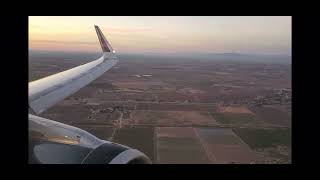 Volaris airlines a321 landing at Mexicali international airport part 1 [upl. by Ralaigh]