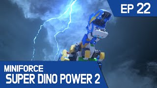 MINIFORCE Super Dino Power2 Ep22 Captain Powermans Rebellion [upl. by Ahsrat]