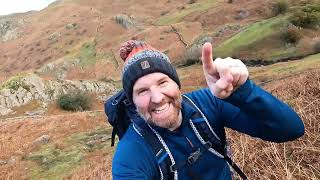 Easedale Tarn amp Rydal Caves  November 23 [upl. by Eugine975]