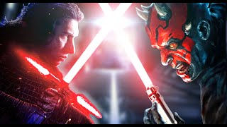 Kylo Ren vs Darth Maul  Wer ist STÄRKER [upl. by Hcahsem]