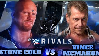 WWE RIVALS VINCE MCMAHON VS STONE COLD [upl. by Niamert88]