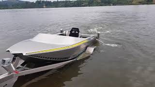 13B Turbo Rotary Jet Boat  Liquid Violation Boats [upl. by Hogan]