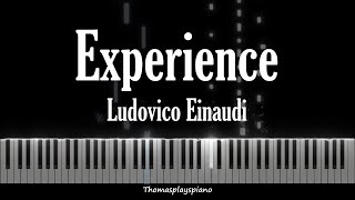 Experience  Ludovico Einaudi  Solo Piano Tutorial [upl. by Durante]