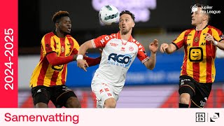 Samenvatting KV Mechelen  KV Kortrijk  20242025 [upl. by Ahsinnor]