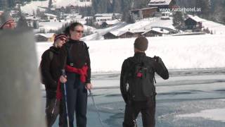 Naturhotel Chesa Valisa Schneeschuhwandern im Kleinwalsertal [upl. by Aohsoj]