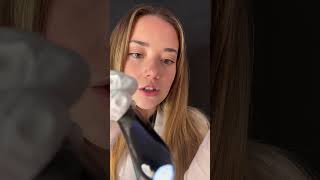 ASMR Face Exam Dermatologist [upl. by Eltsyrc]