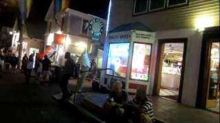 Walking Tour of Provincetown Massachusetts at night [upl. by Elma450]