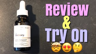 The Ordinary Skincare Review  The Ordinary Ascorbyl Tetraisopalmitate Solution 20 In Vitamin F [upl. by Ahsoet318]