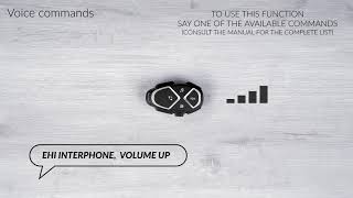 Interphone Avant voice commands [upl. by Lassiter]