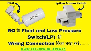 RoFlot and low pressure switch connection TamilFully automatic RO FILTER [upl. by Aremaj]