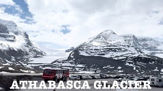 Athabasca Glacier  Columbia Icefield  Icefields Parkway  Alberta Canada  Travel [upl. by Novled]