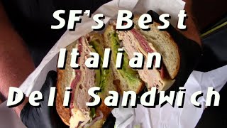 San Franciscos Best Italian Deli Sandwich panini [upl. by Regdor]