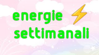 🔮 ENERGIE ⚡ SETTIMANALI dal 18 al 24 novembre 🍂🍊 [upl. by Arinaid]