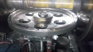 Screw Press Flywheel [upl. by Adamina650]