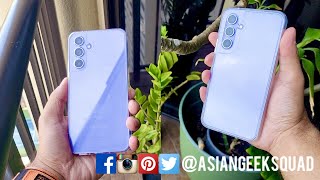 We review 2 Clear Cases Ringke and JETech for the Galaxy A54 GalaxyA54 [upl. by Oine]