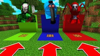 DO NOT CHOOSE THE WRONG TRAPDOOR IN Minecraft PE Dipsy Noo Noo amp Po Slendytubbies [upl. by Eido]