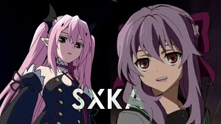 Krul Tepes amp Shinoa Hiragi Edit  Idol [upl. by Eckel20]