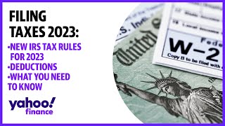 Filing taxes in 2023 New IRS rules and itemized deductions explained [upl. by Kazue299]