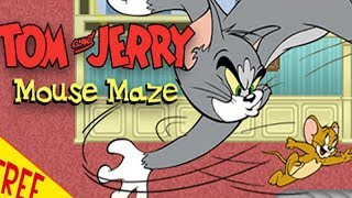 Tom and Jerry Cartoon games for Kids  Tom amp Jerry Mouse Maze [upl. by Aramaj353]