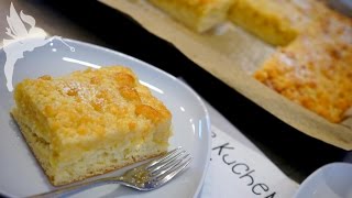 Klassischer Butterstreusel vom Blech  Butterstreuselkuchen  Klassischer Streuselkuchen  Kuchenfee [upl. by Annairdua533]