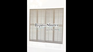 Plantation Shutters for Sliding Doors  Goodwoodshutterscom [upl. by Dewie]