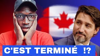 🚨URGENT  🇨🇦IMMMIGRATION AU CANADA EN 2024  ESTCE LA FIN [upl. by Anilad]