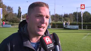 Interview Arjen Linstra na Hazerswoudse Boys  Aarlanderveen [upl. by Mervin]