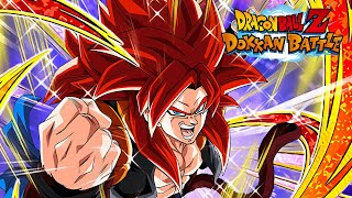 Dragon Ball Z Dokkan Battle  INT Super Saiyan 4 Gogeta OST Extended [upl. by Adnorhs]