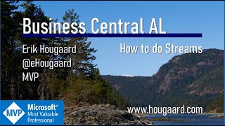 How to do streams in AL with Business Central [upl. by Adnuhsor]